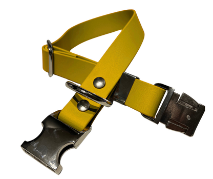 Collier en Biothane pour chien – Boucle en aluminium à attache rapide