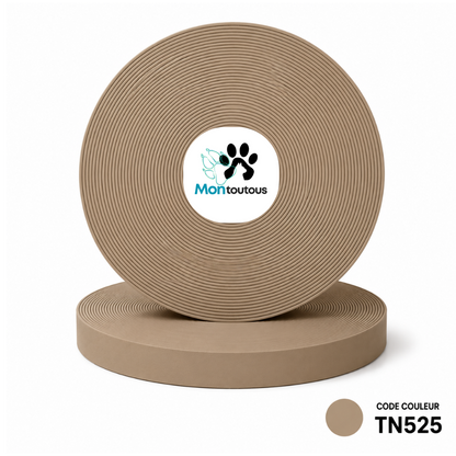 Licou de toilettage en BioThane pour chien 19" et 21" | Fait main au Québec