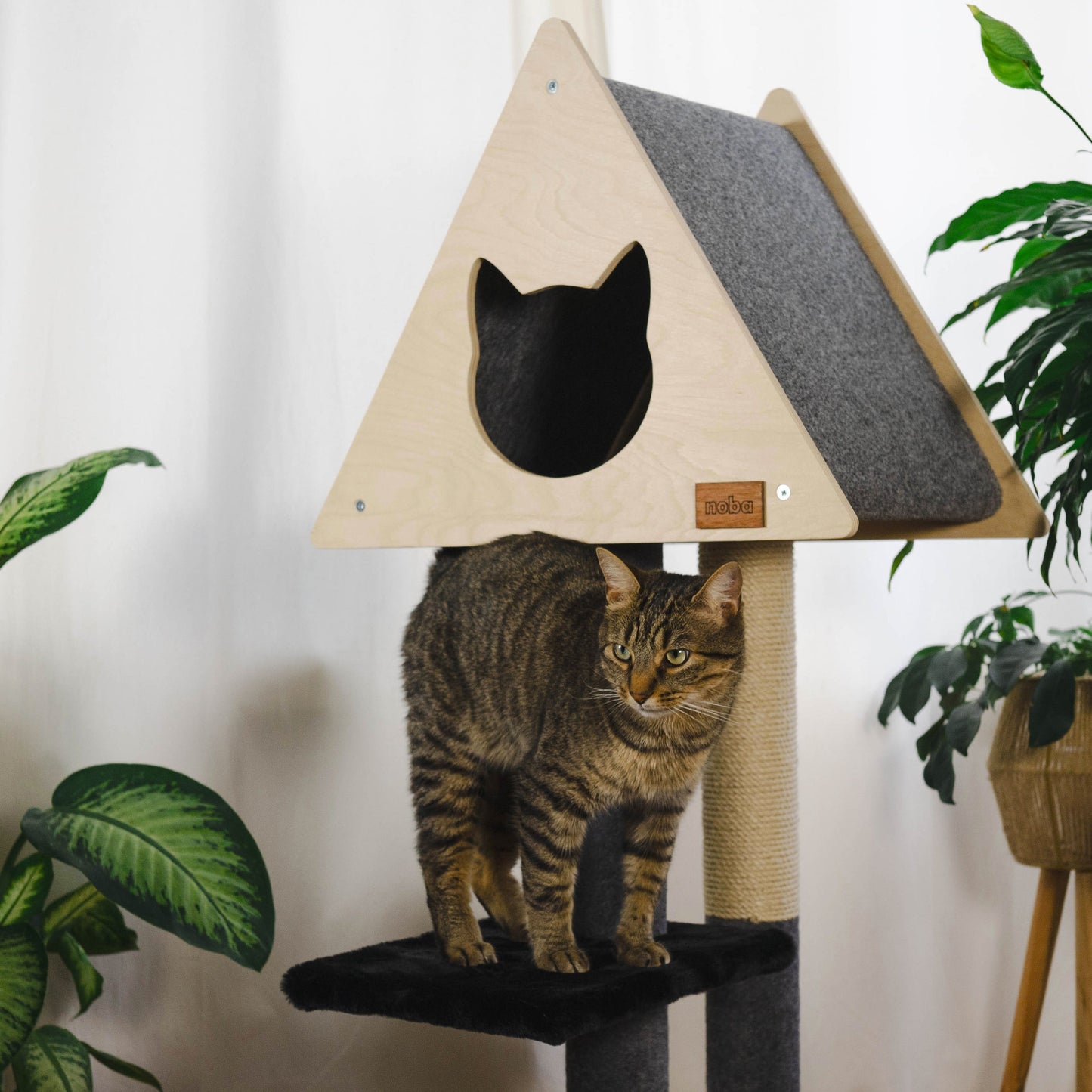 Arbre à Chat Deluxe Teepee – Aire de Jeu Élégante et Écologique