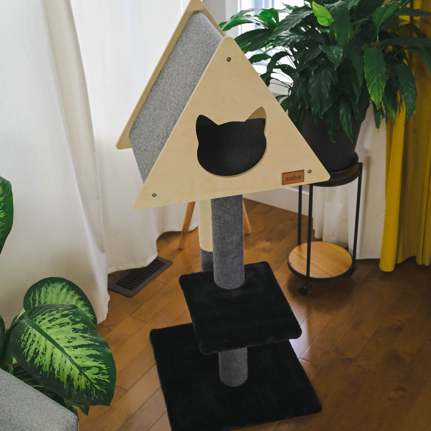 Arbre à Chat Deluxe Teepee – Aire de Jeu Élégante et Écologique