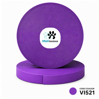 Collier Slip en Biothane pour chien - Fait Main au Québec