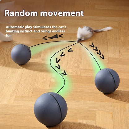 Balle Intelligente Automatique pour Chats et Chiens