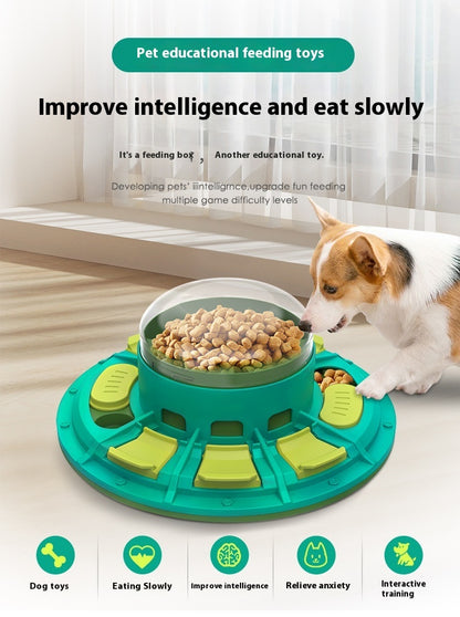 Jouet de puzzle interactif pour chien